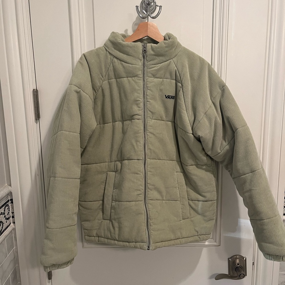 Vans Green Puffer Jacket